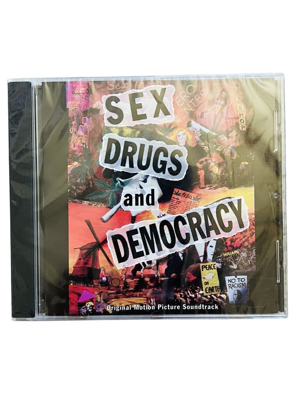 Sex Drugs and Democracy Motion Picture Soundtrack NEW SEALED CD 1994 Karabekians